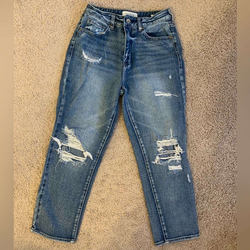 PacSun Ripped Mom Jean